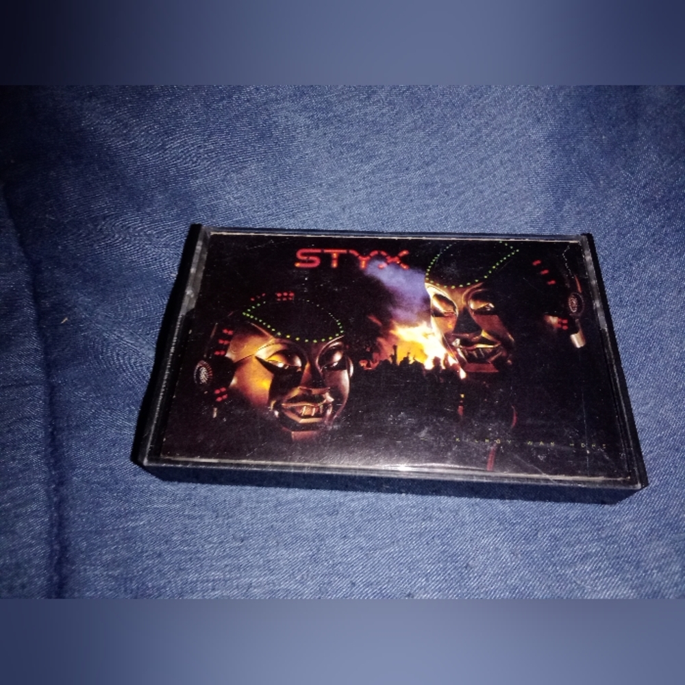Vintage Styx Rock Music Cassette Tape 1983 A & M Records
